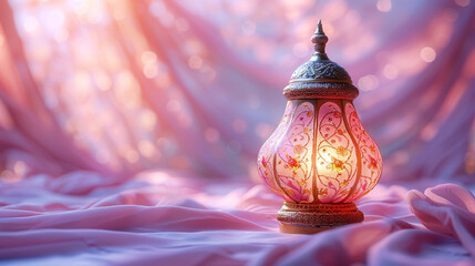 Beautiful vintage lantern illustration background