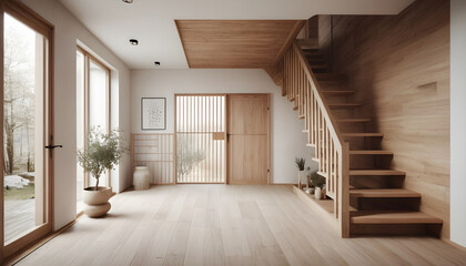 Obraz premium interior modern house