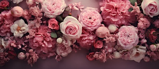 Delicate Pink Flower Crown Adorned with Beautiful Pink Blossoms and Greenery