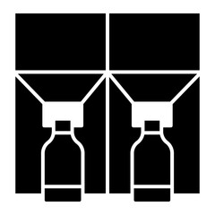 alcohol production icon