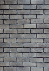 Brick wall pattern surface texture. Close-up of interior material for design decoration background