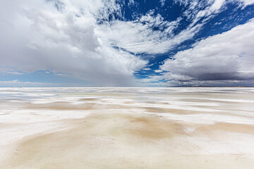 Fototapeta na wymiar The Uyuni Salt Flat, Bolivia