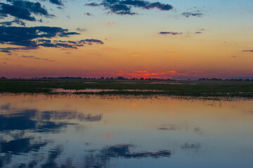 Fototapeta na wymiar Chobe River Landscape