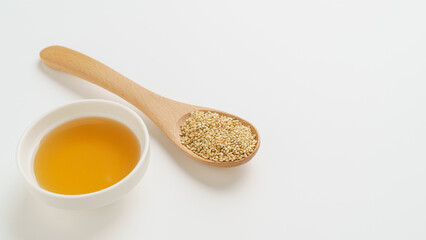 ごま油と胡麻｜ごま油のイメージ