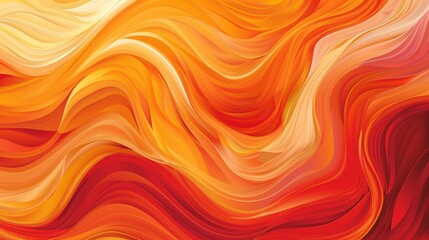 Obraz premium warm and orange color background abstract art vector curve