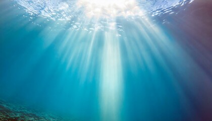 Fototapeta premium 海をイメージした抽象的な背景素材 