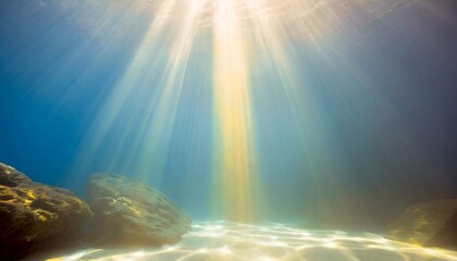 海をイメージした抽象的な背景素材	