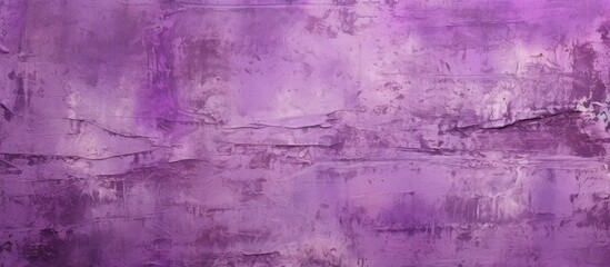 A close up shot of a vibrant purple wall with a matching purple background, showcasing a symmetrical pattern in shades of magenta, violet, and electric blue