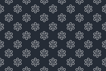 Ethnic ikat seamless pattern traditional Design forDesign for background, fabric, carpet, textiles, pillows, clothes, wrapping, labels, packaging, wallpaper, notepads, vector 
