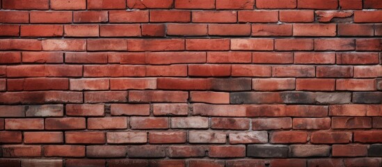 A detailed close up of a brown brick wall with rectangular windows, showcasing the intricate brickwork pattern and tints and shades of the composite material
