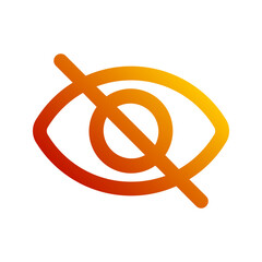 invisible gradient icon