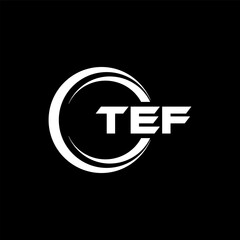 TEF Letter Logo Design, Inspiration for a Unique Identity. Modern Elegance and Creative Design. Watermark Your Success with the Striking this Logo.