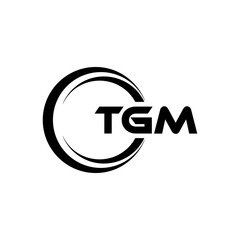 TGM Letter Logo Design, Inspiration for a Unique Identity. Modern Elegance and Creative Design. Watermark Your Success with the Striking this Logo.