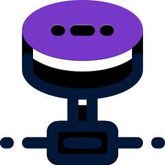 database icon. vector dual tone icon for your website, mobile, presentation, and logo design.