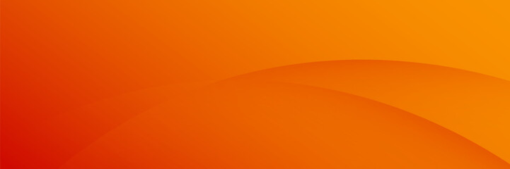 Modern orange abstract background with flowing wave lines. Dynamic wave. Smooth curve lines design element. Futuristic technology concept.