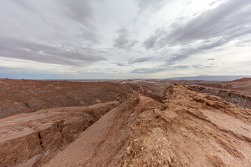Fototapeta na wymiar Valley of the Moon, Atacama, Chile
