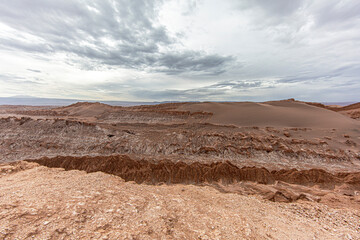 Fototapeta na wymiar Valley of the Moon, Atacama, Chile