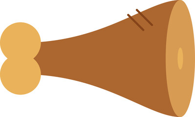 Shank meat with bone two color