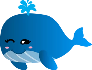 Rucksack cute whale cartoon, sea, animal © titima157