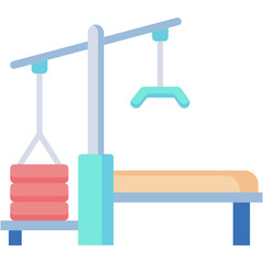 Gym Equipment Illustration