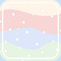 Vector Background pastel cute soft color