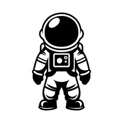 astronaut character vector
