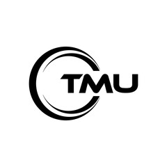 TMU Letter Logo Design, Inspiration for a Unique Identity. Modern Elegance and Creative Design. Watermark Your Success with the Striking this Logo.