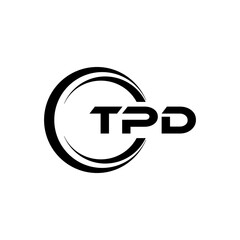 TPD Letter Logo Design, Inspiration for a Unique Identity. Modern Elegance and Creative Design. Watermark Your Success with the Striking this Logo.