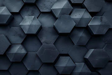 Geometric hexagon pattern for background - obrazy, fototapety, plakaty