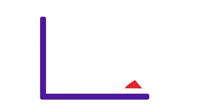 Animation Growing down of Business Analytics