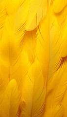 yellow feathers background