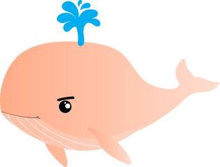 cute whale cartoon
