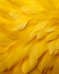 yellow feathers background