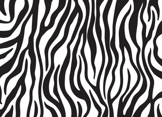 Zebra print vector pattern background