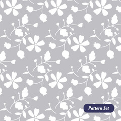 flowers pattern, design, decoration, background