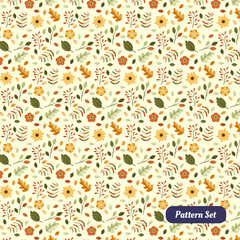 flowers pattern, design, decoration, background