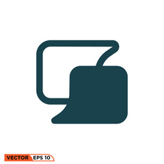 Shape icon design vector graphic of template, sign and symbol