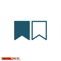 Naklejka premium Save mark icon design vector graphic of template, sign and symbol