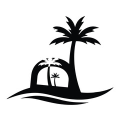 Letter D Tree Leaf Nature Logo Vector Art, Icons, and Graphic