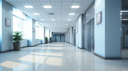 professional clean office building illustration organized tidy, spotless sanitized, pristine neat professional clean office building - obrazy, fototapety, plakaty