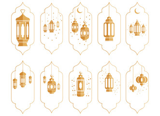 Ramadan Islamic Lantern Bundle