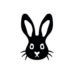 Rabbit icon Vector illustration. EPS10