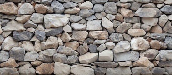 Rugged Terrain: A Heap of Weathered Rocks Adds Texture and Depth to Natural Landscape