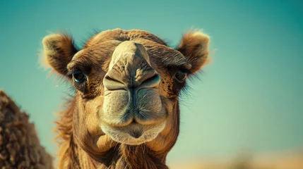 Türaufkleber The image depicts a camel. The camel refers to the male of the camel. While a female camel is called a female camel. © Chaonchai