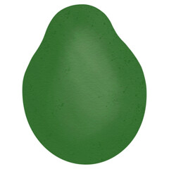 Avocado hand drawn fruit
