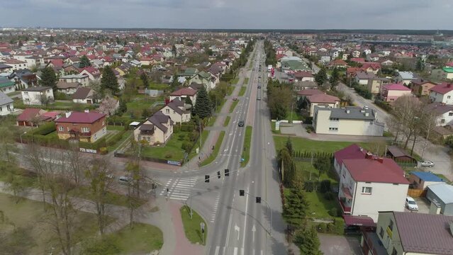 Beautiful Panorama Mielec Aerial View Poland