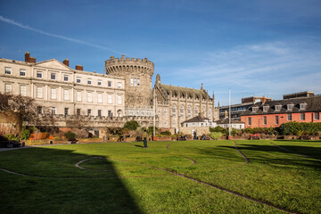 Fototapeta na wymiar Dublin Castle, Dublin, Ireland