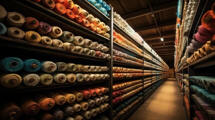 weaving mill textile mill illustration yarn thread, silk wool, production machinery weaving mill textile mill - obrazy, fototapety, plakaty