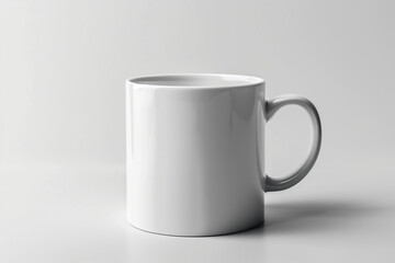 White coffee cup mockup 