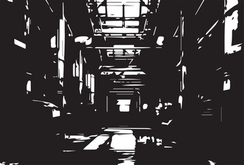 Fototapeta premium Metal structure grunge background texture.